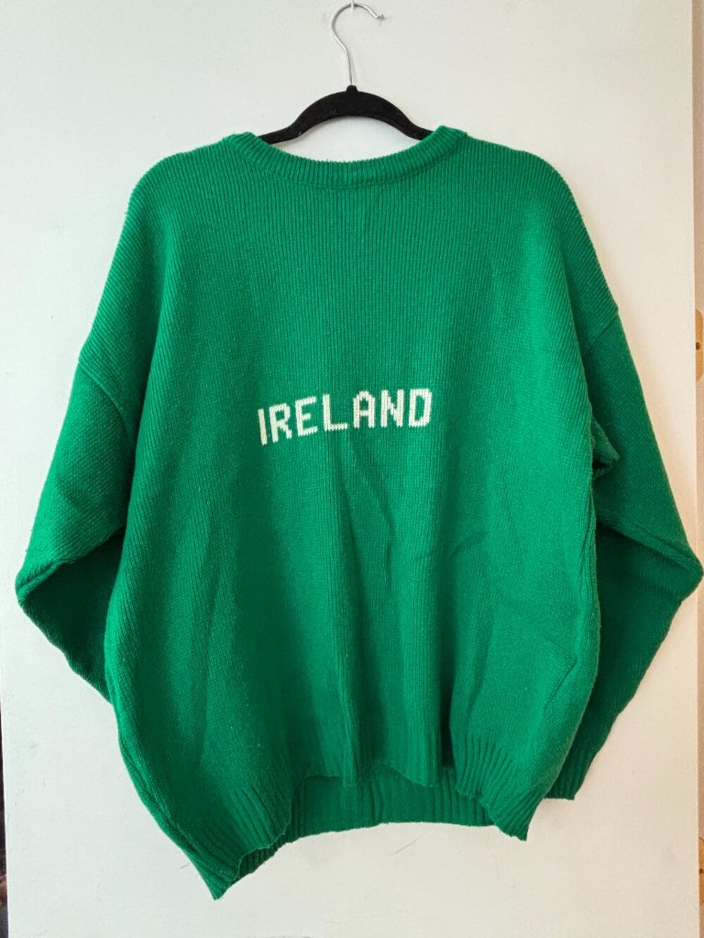 Green IRELAND Blarney Woolen Mills Sweater